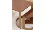 Fuga Coffee Table Brass TB-210