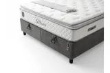 Hillburn Mattress-Bedbase-Headboard Set