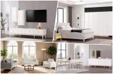 ider Mobilya Quadruple Wedding Pack - İnci