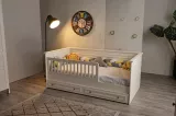 İnci Çocuk Odası Sedir Karyola + Alt Karyola + Korkuluk