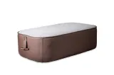 Joker Pouff Rectangular Brown TG-475