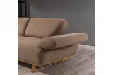 Loft Triple Sofa Brown