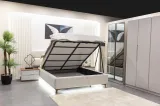 Lotus Walnut Bedstead