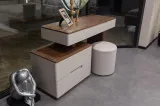 Lotus Walnut Dresser + Mırror