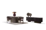 Madrid Porcelain (Ceramic) Dining Room Set