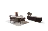 Madrid Porcelain (Ceramic) Dining Room Set