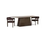 Madrid Porcelain (Ceramic) Dining Room Set