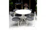 Meriç Kitchen Table Set White - White 2