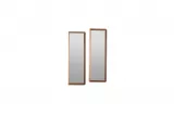 Midas Console Mirror Walnut