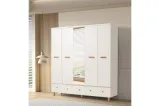Nice 5-Doors Wardrobe