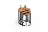 Nova Nesting Table Black Walnut TB-241