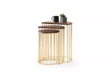 Nova Nesting Table Gold TB-399