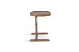 Opus Square Side Table Walnut - Walnut KD-3502-C
