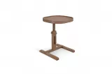 Opus Square Side Table Walnut - Walnut KD-3502-C