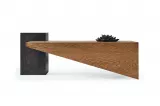 Pablo Coffee Table Walnut - Black TB-372