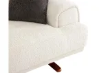 Palermo Triple Sofa Wood Leg