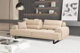 Palermo Triple Sofa Cream