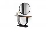 Panula Dressing Table Walnut - Black TB-311