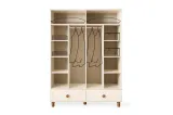 Perla 4-Doors Wardrobe