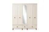 Perla 5-Doors Wardrobe