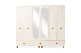 Perla 6-Doors Wardrobe
