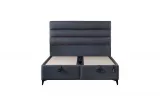 Premium Visco Mattress-Bedbase-Headboard Set