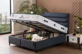 Premium Visco Mattress-Bedbase-Headboard Set