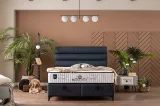 Premium Visco Mattress-Bedbase-Headboard Set