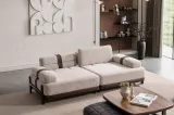 Rina Sofa Set - Wooden Leg