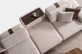 Rina Sofa Set - Wooden Leg