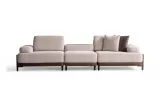 Rina Sofa Set - Wooden Leg