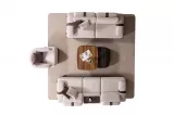 Rina Sofa Set - Wooden Leg