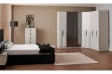 Safir 8 Doors Corner Wardrobe