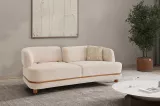 Siesta Triple Sofa Cream