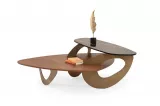 Solid Coffee Table Brass TB-320