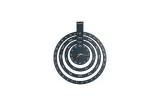 Times Wall Clock Black TG-227