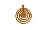 Times Wall Clock Walnut TG-228