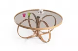 Tokyo Coffee Table Beech - Bronze Glass KD-1005-K