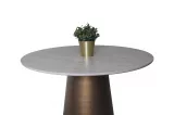 Traverten Table Set 105 cm