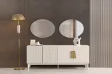 Trilye Console + Mirror