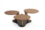 Trio Orta Sehpa Amerikan Ceviz TB-471