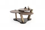 Trio Coffee Table Brass TB-556