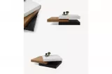 Triple Coffee Table Square TB-184