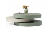 Triple Coffee Table Round TB-171