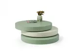 Triple Coffee Table Round TB-171