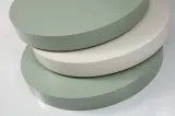 Triple Coffee Table Round TB-171
