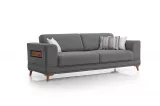 Valencia Triple Sofa Antrachite