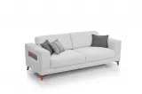 Valencia Triple Sofa Gray