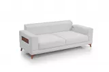 Valencia Triple Sofa Gray