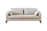 Vesta Triple Sofa Cream